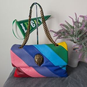 Kurt Geiger London Kensington XXL convertible In Rainbow Leather